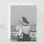 Moderne Minimale sparen de Uitnodiging van de Datu (Achterkant)