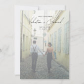 Moderne Minimale sparen de Uitnodiging van de Datu (Voorkant)