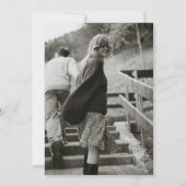 Moderne Minimale sparen de Uitnodiging van de Datu (Achterkant)