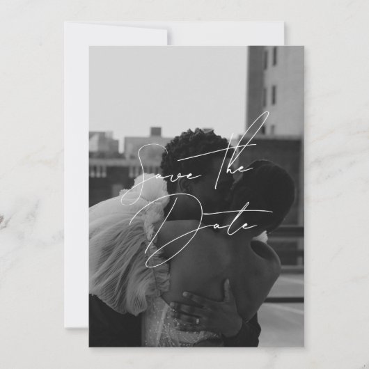 Moderne Minimale sparen de Uitnodiging van de Datu (Voorkant)