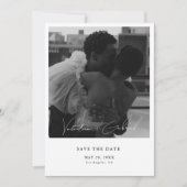 Moderne Minimale sparen de Uitnodiging van de Datu (Voorkant)