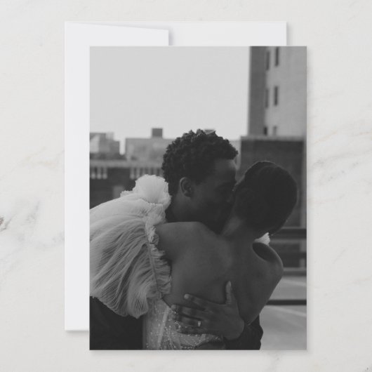 Moderne Minimale sparen de Uitnodiging van de Datu (Voorkant)