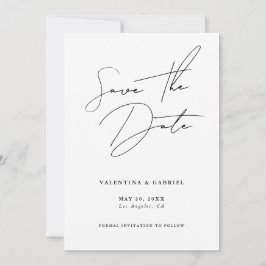 Moderne Minimale sparen de Uitnodiging van de Datu