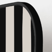 Moderne Minimale Strepen Moeder Gevestigd Pickleball Paddle (Links Detail)