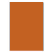 Moderne minimale toewijzing van terracota-zitplaat kaart (Achterkant)