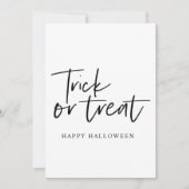 Moderne minimale troep en behandeling | Happy Hall Feestdagenkaart (Voorkant)