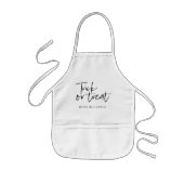 Moderne minimale troep en behandeling | Happy Hall Kinder Schort (Voorkant)