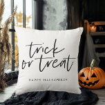 Moderne minimale troep en behandeling | Happy Hall Kussen<br><div class="desc">Moderne minimale troep en behandeling | Happy Halloween</div>