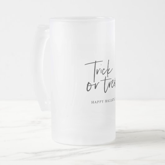 Moderne minimale troep en behandeling | Happy Hall Matglas Bierpul (Voorkant links)