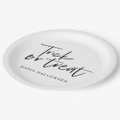 Moderne minimale troep en behandeling | Happy Hall Papieren Bordje (Gekanteld)