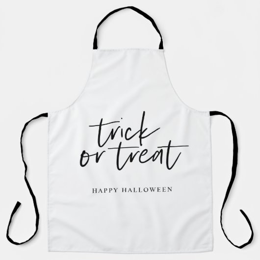 Moderne minimale troep en behandeling | Happy Hall Schort (Voorkant)