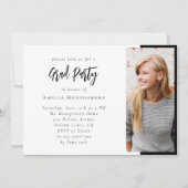 Moderne minimale tweefasefotograaf kaart (Voorkant)