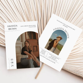 Moderne minimale tweefasefotograaf kaart