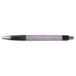 Moderne Minimale Typografie Casual Script Plum Pen