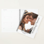 Moderne minimale typografie foto weddingplanner planner (Display)