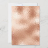 Moderne minimale typografie girale roos goud 30 ta (Achterkant)