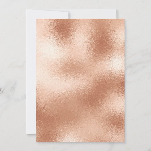 Moderne minimale typografie girale roos goud 30 ta (Achterkant)