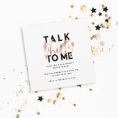 Moderne minimale typografie girale roos goud 30e