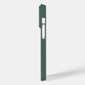 Moderne minimale typografie monogram salie groen Case-Mate iPhone case (Achterkant / Links)