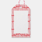 Moderne, minimale typografie, vrolijk cadeaulabel (Achterkant)