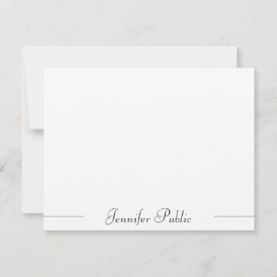 Moderne, minimale Typografische Sjabloon Trendy La