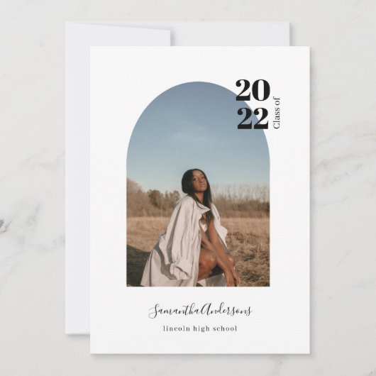 Moderne minimale uitnodiging tot het indienen van (Voorkant)