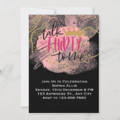 Moderne minimale uitnodiging voor 30e verjaardag G (Voorkant)