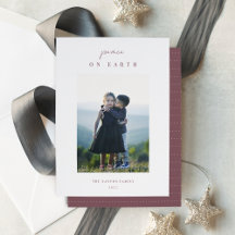 Moderne, minimale verticale kerstfoto