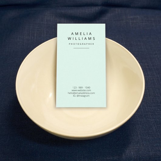 Moderne minimale Visitekaartje van de steenkoolmin