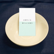 Moderne minimale Visitekaartje van de steenkoolmin