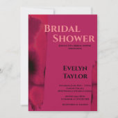 Moderne, minimale Viva Magenta Vrijgezellenfeest Kaart (Voorkant)