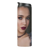 Moderne minimale volledige foto-opname thermosbeker (Geroteerd rechts)