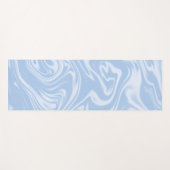 Moderne minimale zachte blauwe plekken yogamat (Voorkant (horizontaal))