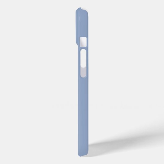 Moderne minimale zachte pastelblauwe muziek symboo Case-Mate iPhone case (Achterkant / Links)