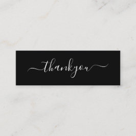 Moderne minimale zakelijke dank voor het invoegen  contactkaartje