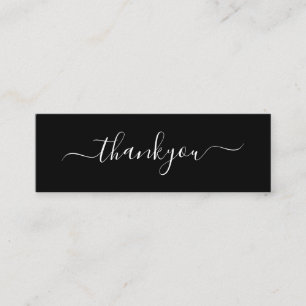 Moderne minimale zakelijke dank voor het invoegen  contactkaartje