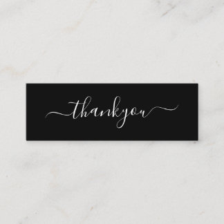 Moderne minimale zakelijke dank voor het invoegen  contactkaartje