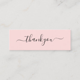 Moderne minimale zakelijke dank voor het invoegen  mini visitekaartje