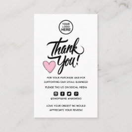 Moderne minimale zakelijke dank voor het invoegen  visitekaartje