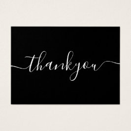 Moderne minimale zakelijke dank voor het invoegen  visitekaartje