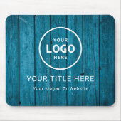 Moderne minimale zakelijke Logo Muismat (Voorkant)