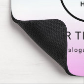 Moderne minimale zakelijke Logo Muismat (Hoek)