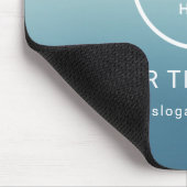 Moderne minimale zakelijke Logo Muismat (Hoek)