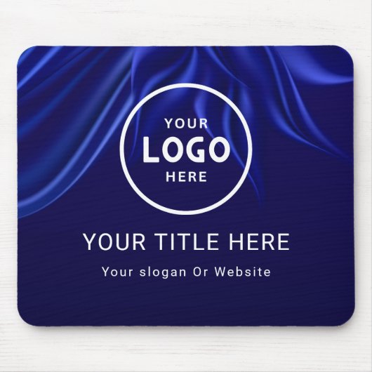 Moderne minimale zakelijke Logo Muismat (Voorkant)