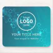 Moderne minimale zakelijke Logo Muismat (Voorkant)