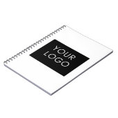 Moderne, minimale zakelijke Logo Notitieboek (Linkerzijde)