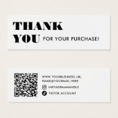 Moderne minimale zakelijke online wederverkoper be mini visitekaartjes (Voorkant /achterkant)