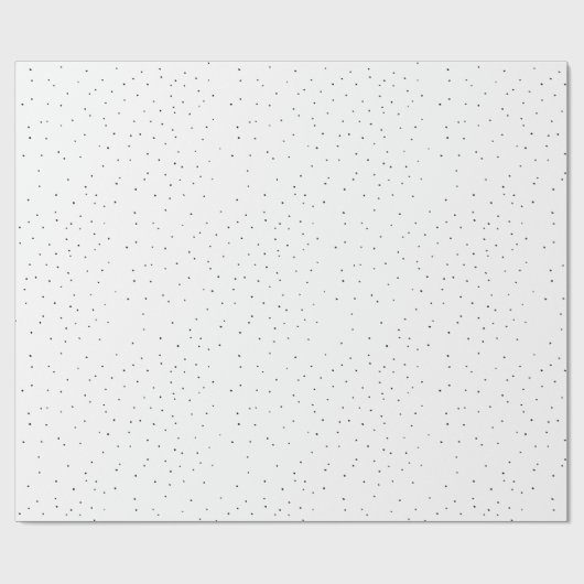 Moderne minimale zwarte en witte onvolmaakte Stipp Cadeaupapier (Vlak)