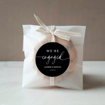 Moderne, minimale zwarte kalligrafie