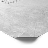 Moderne, minimale zwarte koffiekunst poster (Hoek)